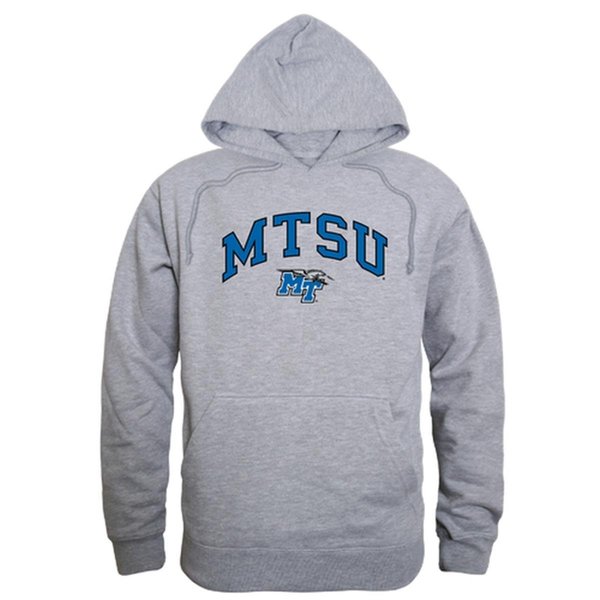 W Republic W Republic 540-223-HGY-03 Middle Tennessee State University Men Campus Hoodie; Heather Grey - Large 540-223-HGY-03